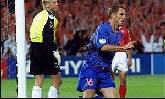 16-Jun-2000 - Denmark-Netherlands - Goal by R. de Boer (Netherlands) on 66' (0-2)