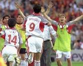 19-Jun-2000 - Turkey-Belgium - Goal by Sukur (Turkey) on 70' (2-0)