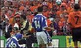 25-Jun-2000 - Yugoslavia-Netherlands - Goal by Govedarica (Yugoslavia) on 51', own goal (0-3)